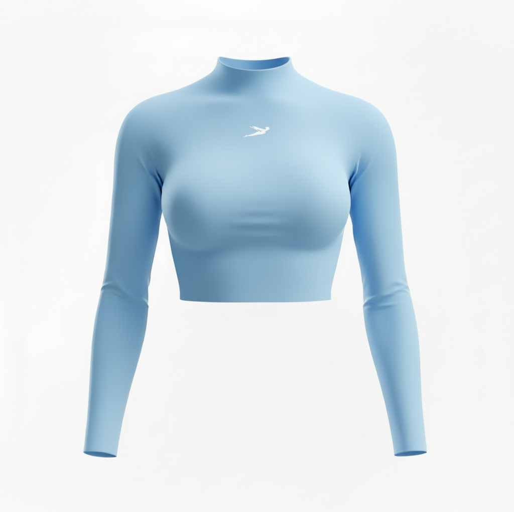 Women's Mock Neck Long Sleeve
