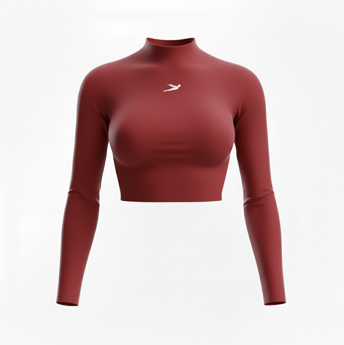 Women's Mock Neck Long Sleeve